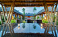 Villa Mandalay - Dusk from the pool bale